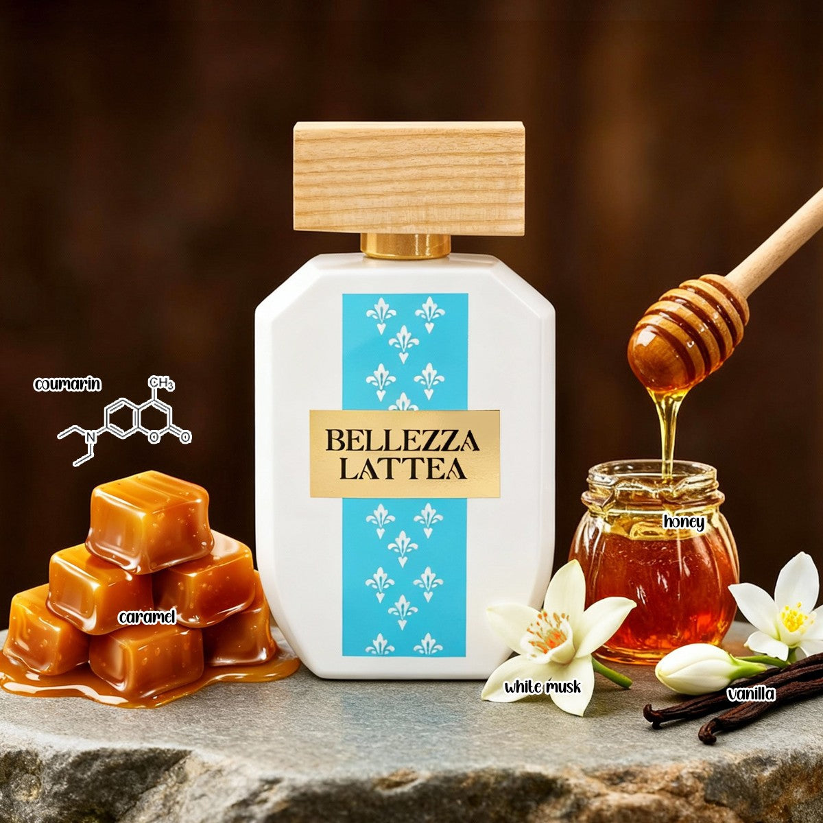 Belleza Lattea Spray Perfume- Eau De Parfum For Women- 100 ml/ 3.4 oz