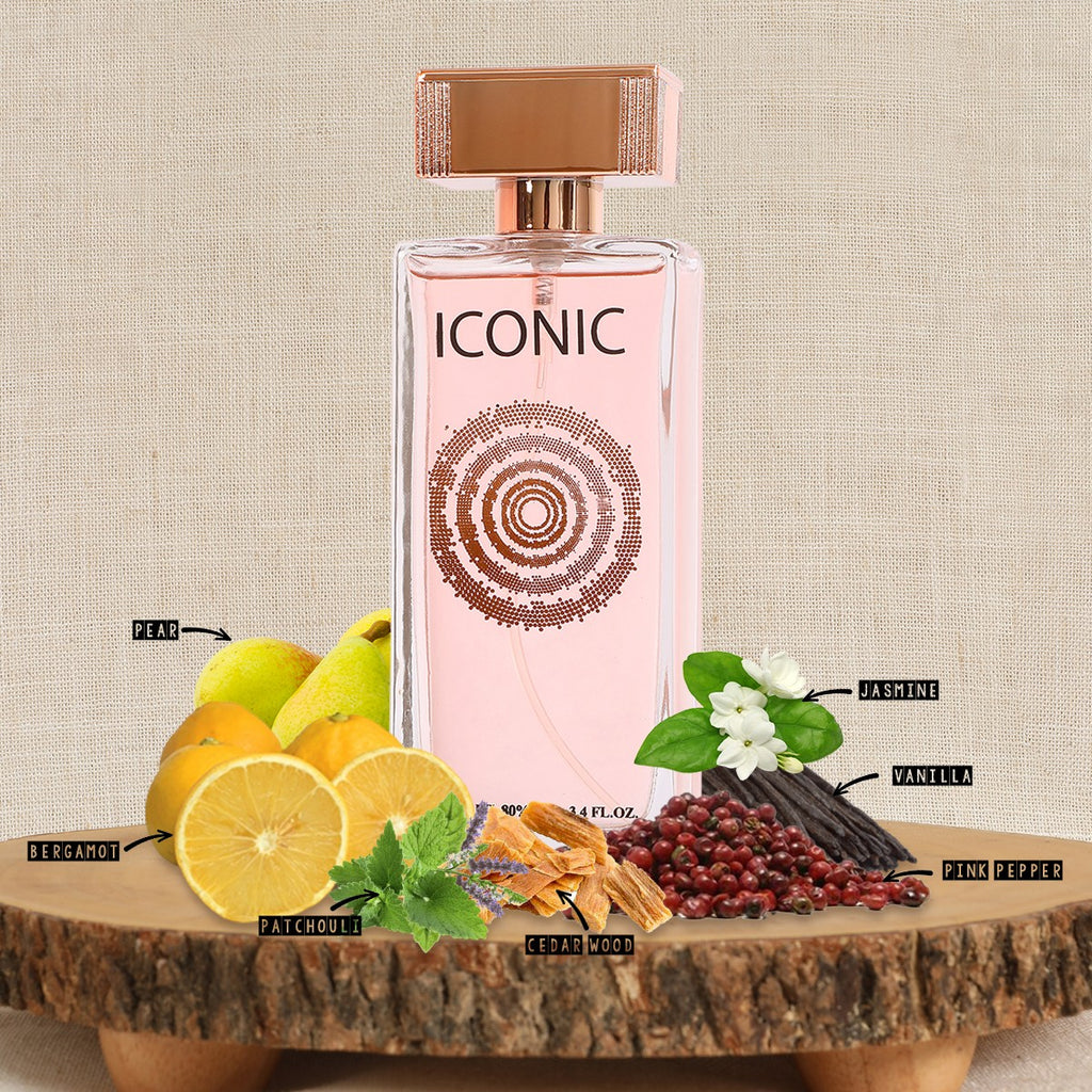 Iconic- Eau De Parfum Spray Perfume For Women- 100 ML/ 3.4 OZ