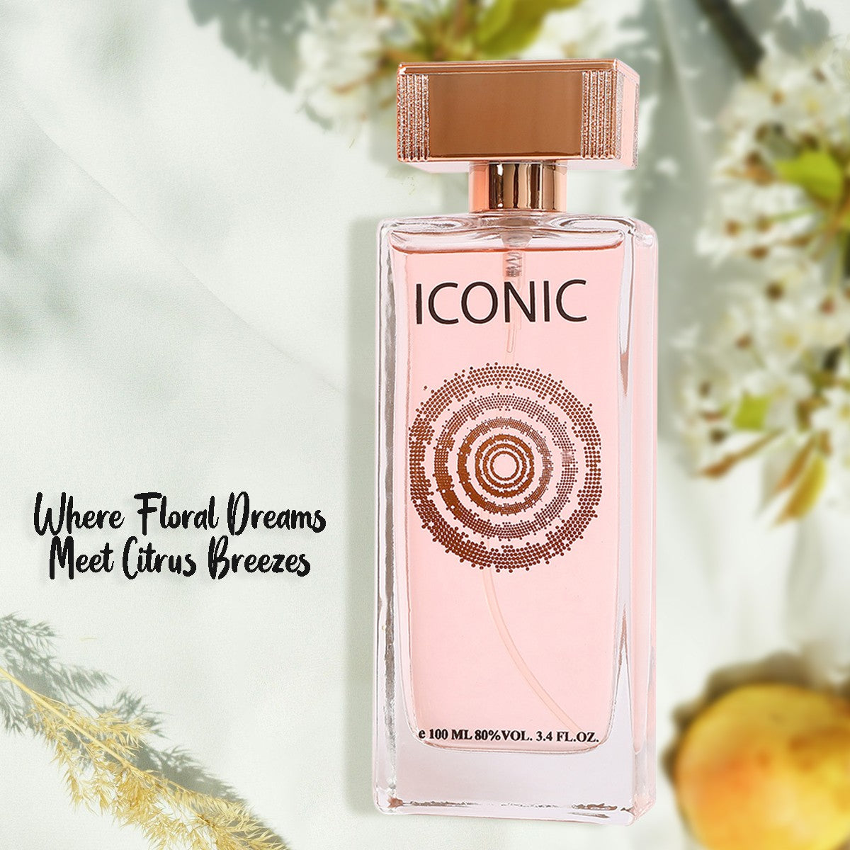 Iconic- Eau De Parfum Spray Perfume For Women- 100 ML/ 3.4 OZ