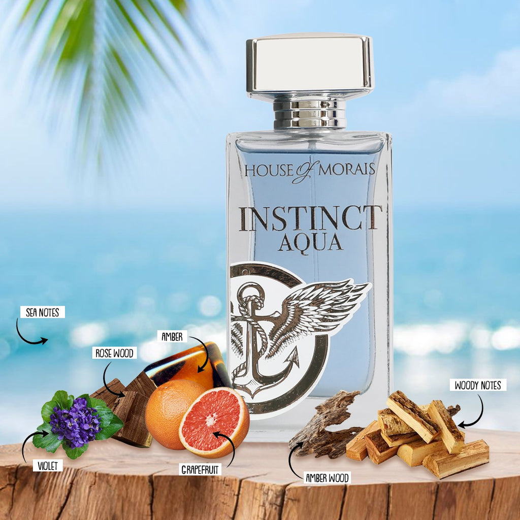 Instinct Aqua Spray Perfume For Men- 100 ml/ 3.4 oz