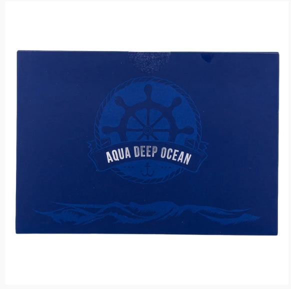 Aqua Deep Ocean Eau de Toilette Gift Set for Men, 3 Pieces